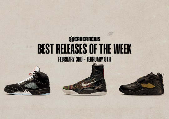 Jordan 5 "Black Metallic," Kobe 9 "Masterpiece" And This Week's Best Releases