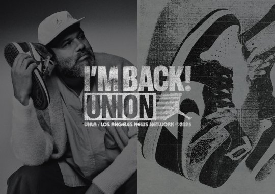 Union Launches Microsite For Upcoming Air Jordan 1 Collaboration