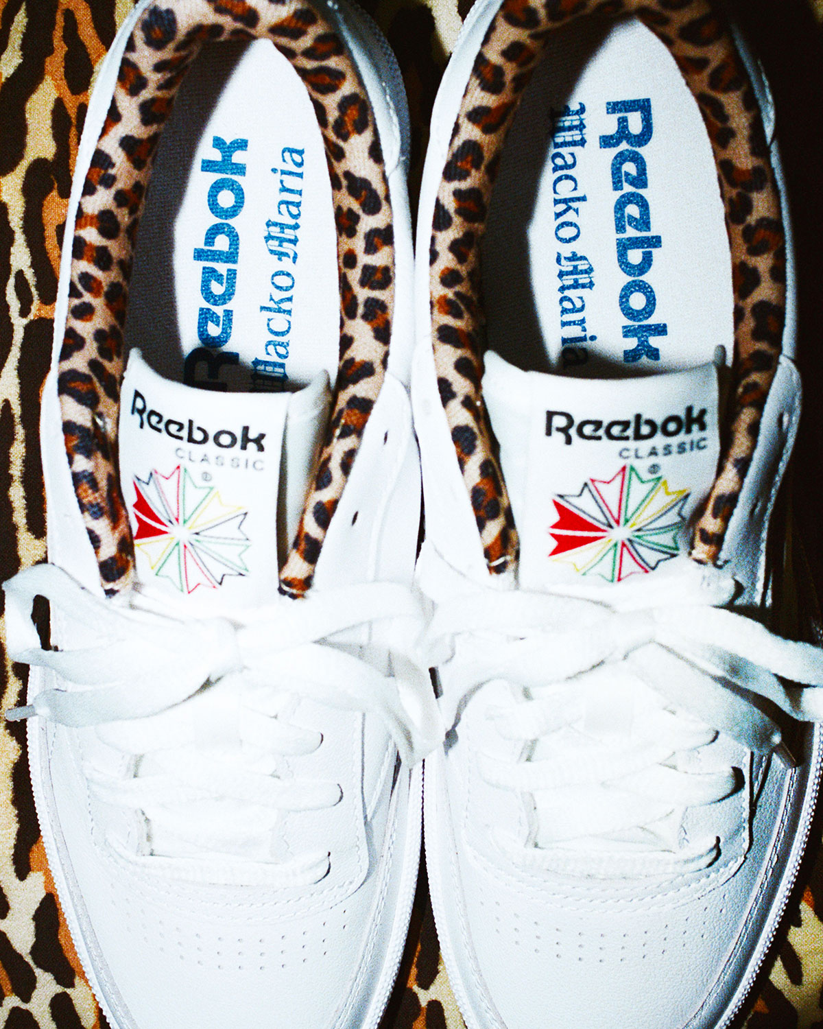 Wacko Maria Reebok Club C 85 Leopard 3