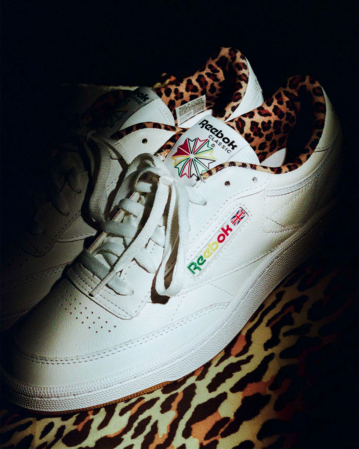 Wacko Maria Reebok Club C 85 Leopard 5