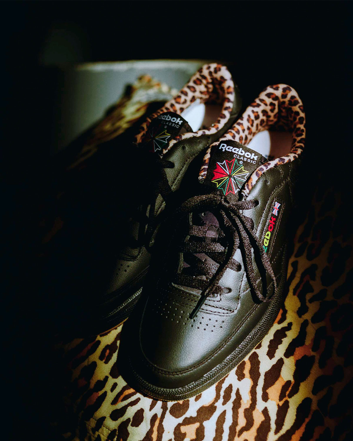 Wacko Maria Reebok Club C 85 Leopard 7