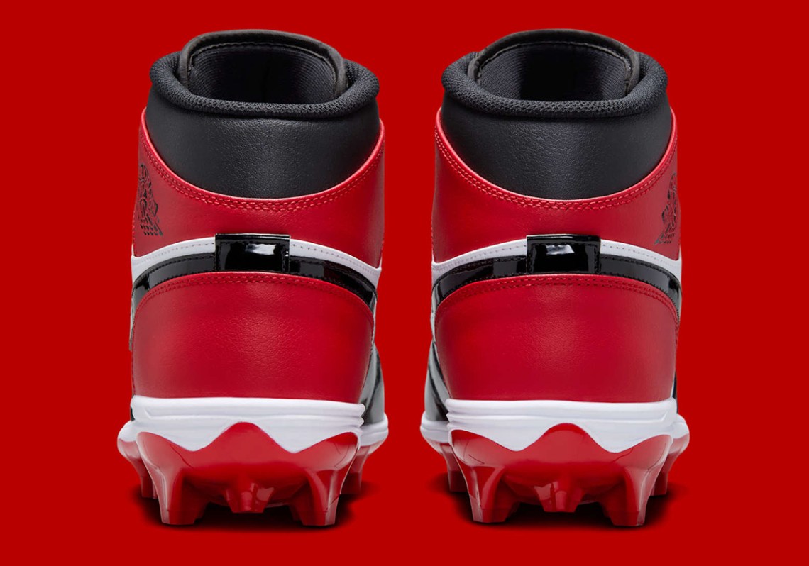 Air Jordan 1 Bred Football Cleat FJ6805-601 | SneakerNews.com display picture 2
