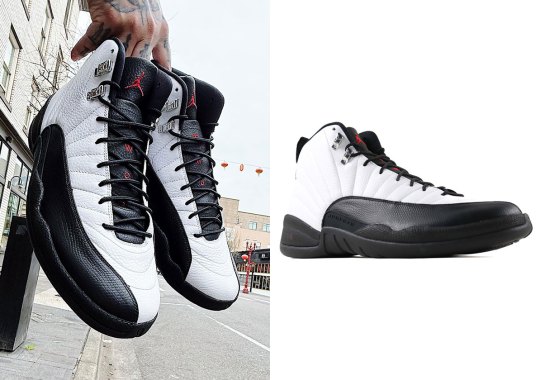 Air Jordan 12 "Black Tongue Taxi" Sample From 2010 Appears