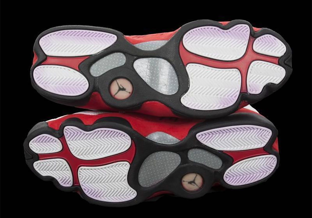 Air Jordan 13 лет выпуска True Red 1998 5