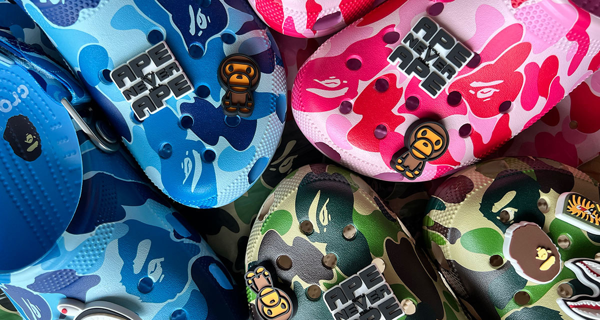 Exclusive Look At The Bape x Crocs