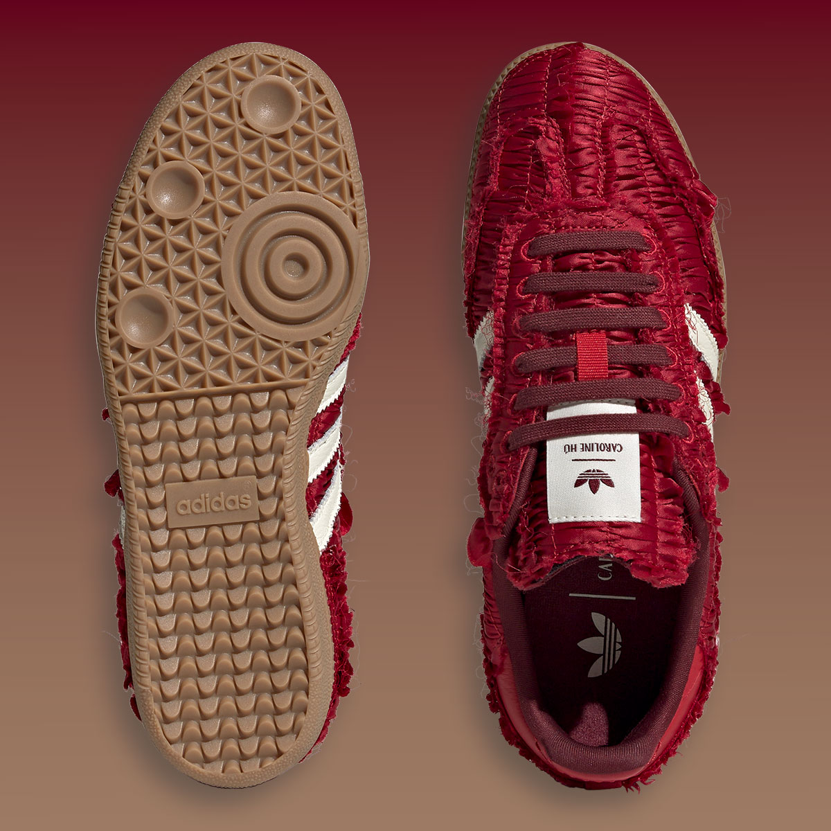 Caroline Hu Adidas Samba Red Jp9281 1