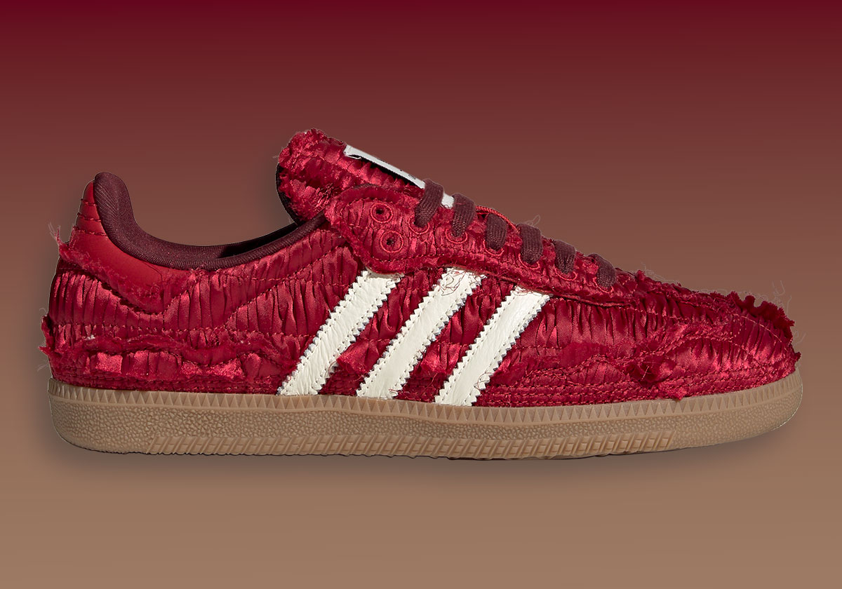 Caroline Hu Adidas Samba Red Jp9281 6