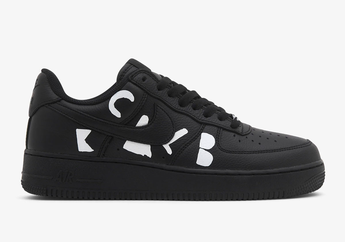 Comme Des Garcons Black Nike Air Force 1 Low 2025 2