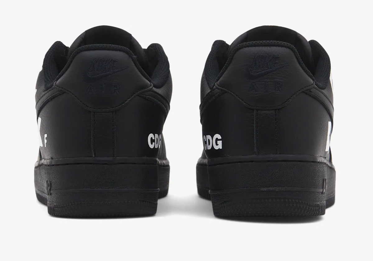 Comme Des Garcons Black Nike Air Force 1 Low 2025 5