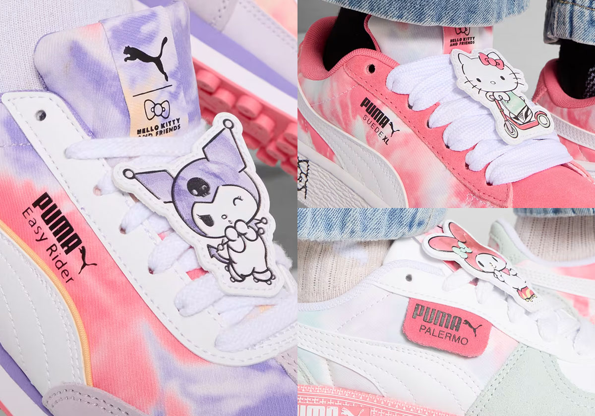 Hello Kitty And Kuromi Featured In Latest PUMA Collection