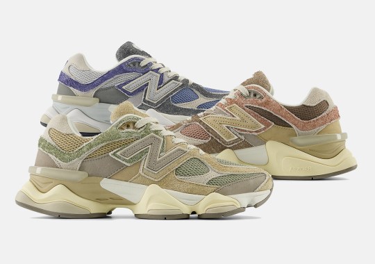 The New Balance 9060 "Washed Suede" Pack Adds Vintage Character