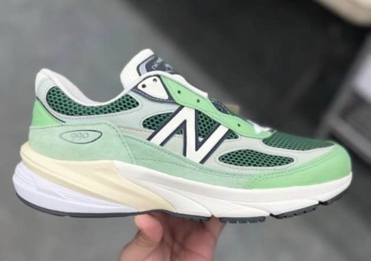 The New Balance 990v6 Made In USA Appears In Vivid "Avocado"