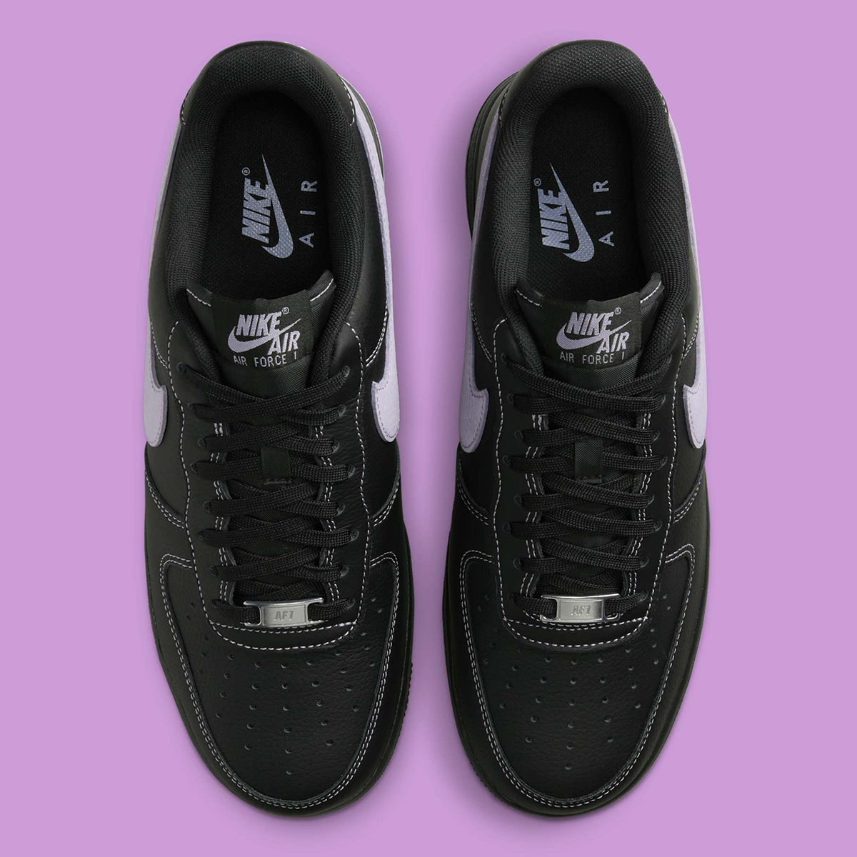 Nike Air Force 1 Low Black Hydrangeas Hq2037 001 1