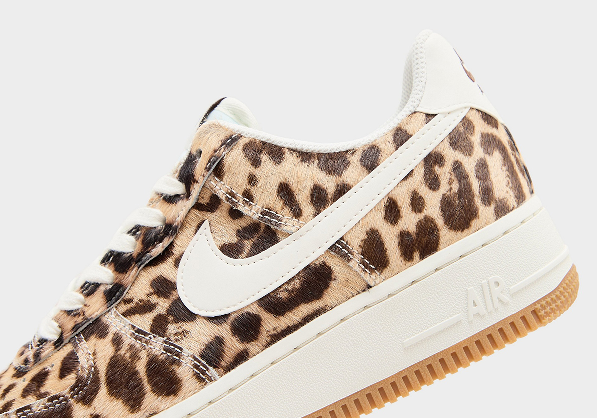 nike airforce leopard print