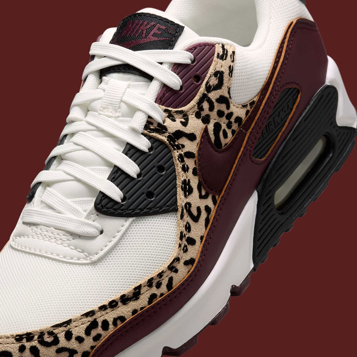 Nike Air Max 90 Burgundy Crush Leopard If1619 102 8