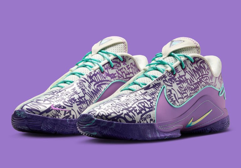 Nike LeBron 22 Frozen Grapes Basketball Shoes HV8454-001 Men\'s Size 14 Buy Nike LeBron 22  main image 2