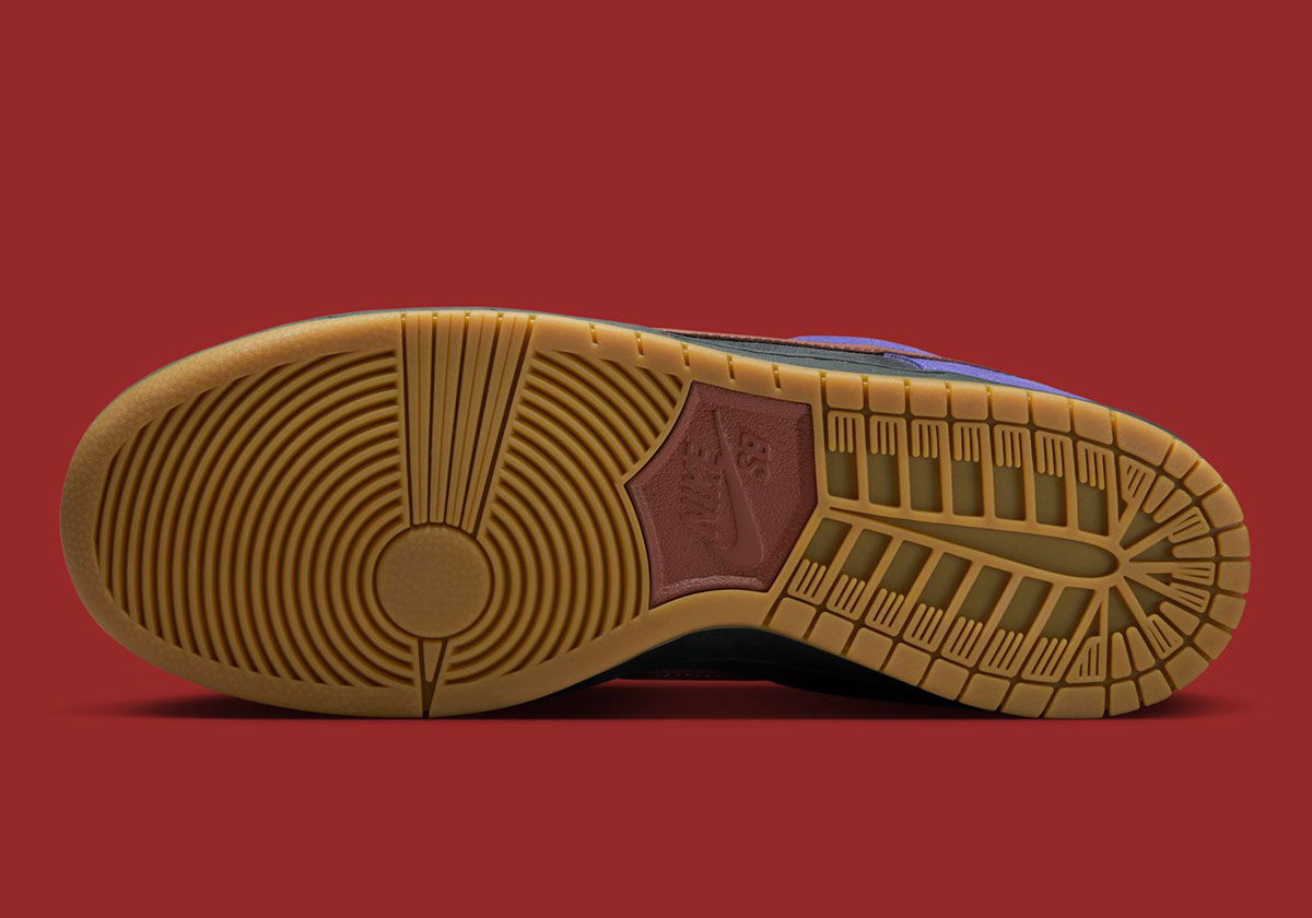 nike Black sb dunk low persian violet hq1625 500 1