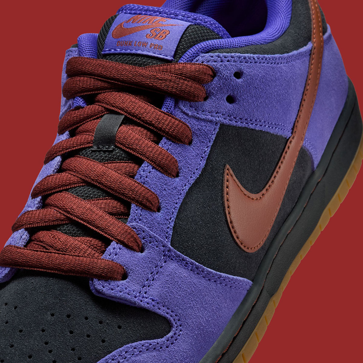 nike Black Sb Dunk Low Persian Violet Hq1625 500 5