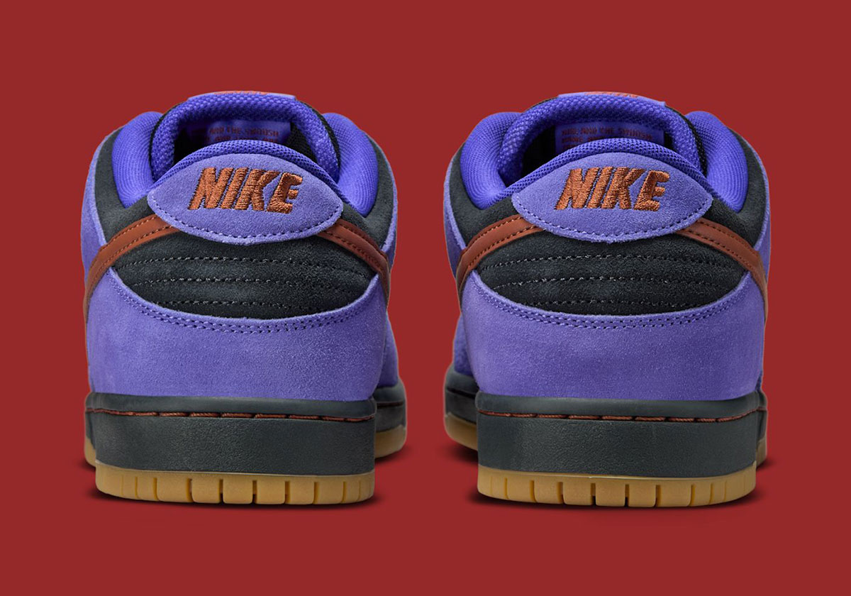 nike Black sb dunk low persian violet hq1625 500 6