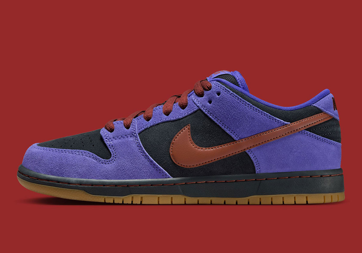 nike Black Sb Dunk Low Persian Violet Hq1625 500 9