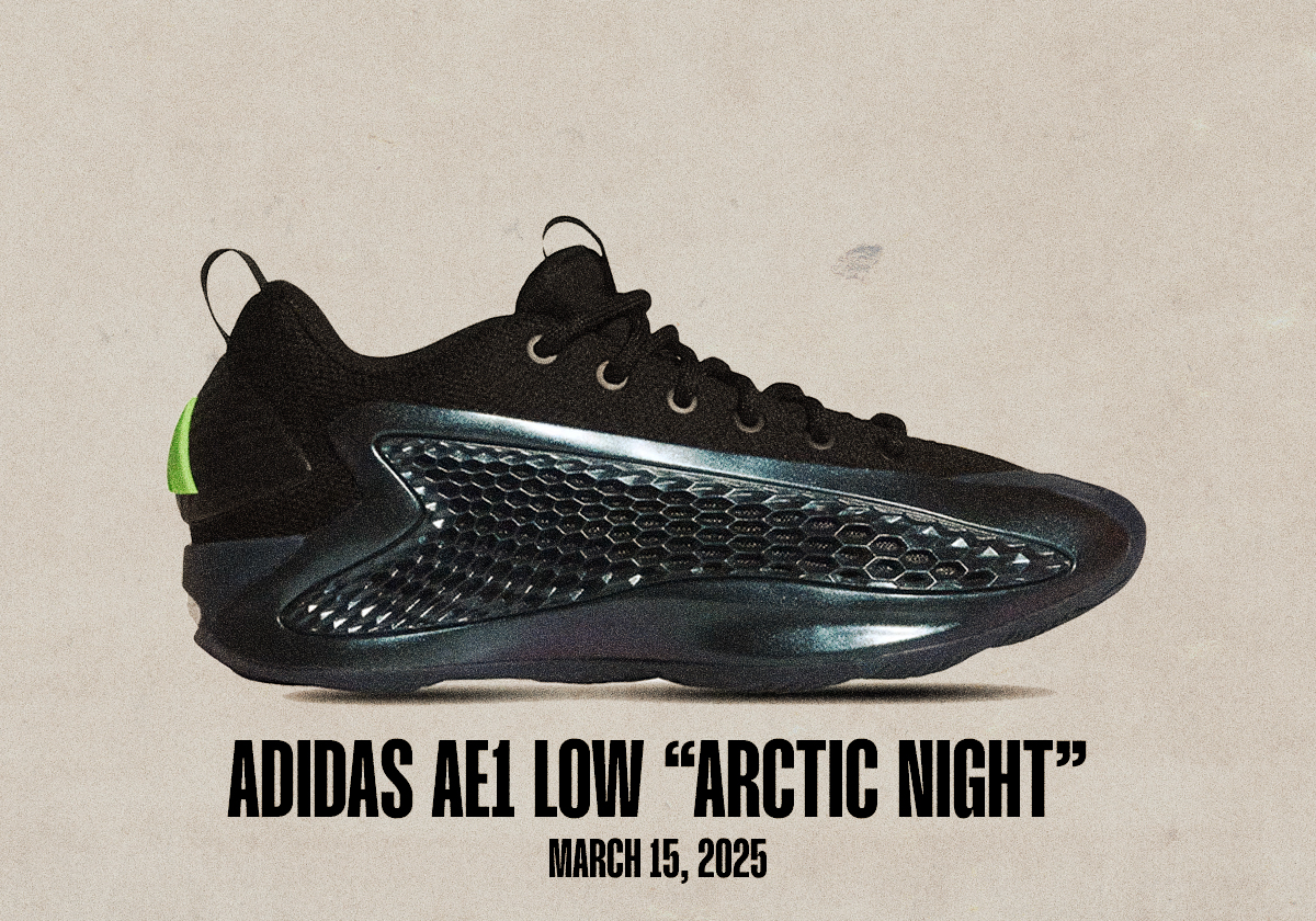 Sneaker Releases March 9 March 15 2025 Adidas Anthony Edwards 1 Low Arctic Night