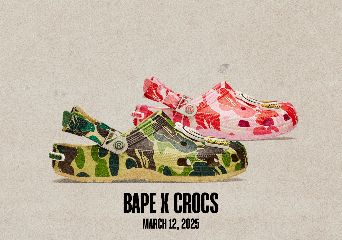 Sneaker Releases March 9 March 15 2025 Bape Crocs 0404fe