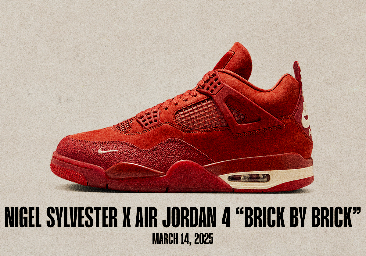 Sneaker Releases March 9 March 15 2025 Nigel Sylvester Air Jordan 4 Brick By Brick 97b6a3