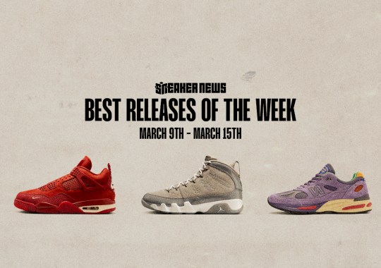 Nigel Sylvester Jordan 4, Cool Grey 9s And This Week's Best Releases