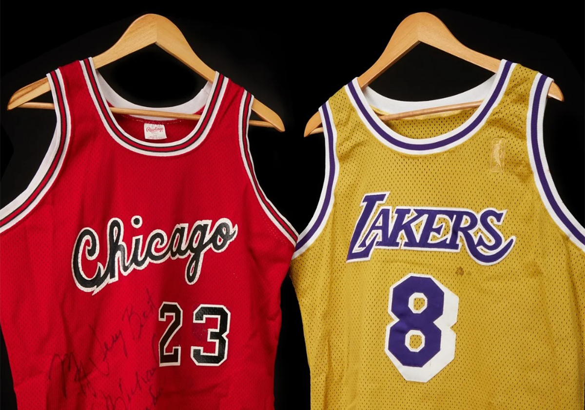 Michael Jordan and Kobe Bryant Game Worn Rookie Jerseys Expected To Exceed $20 Million