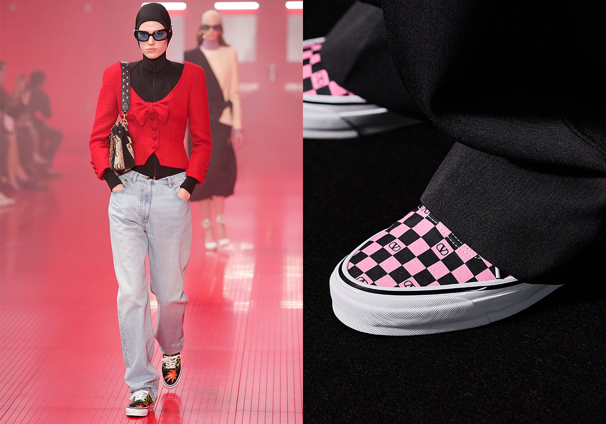 Vans Hits The High Fashion Runway With Valentino Collaboration For 2025