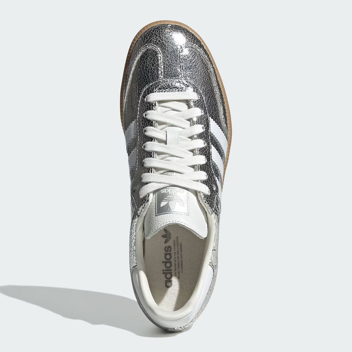 Кроссовки Adidas Samba Cracked Silver Jr0035 3