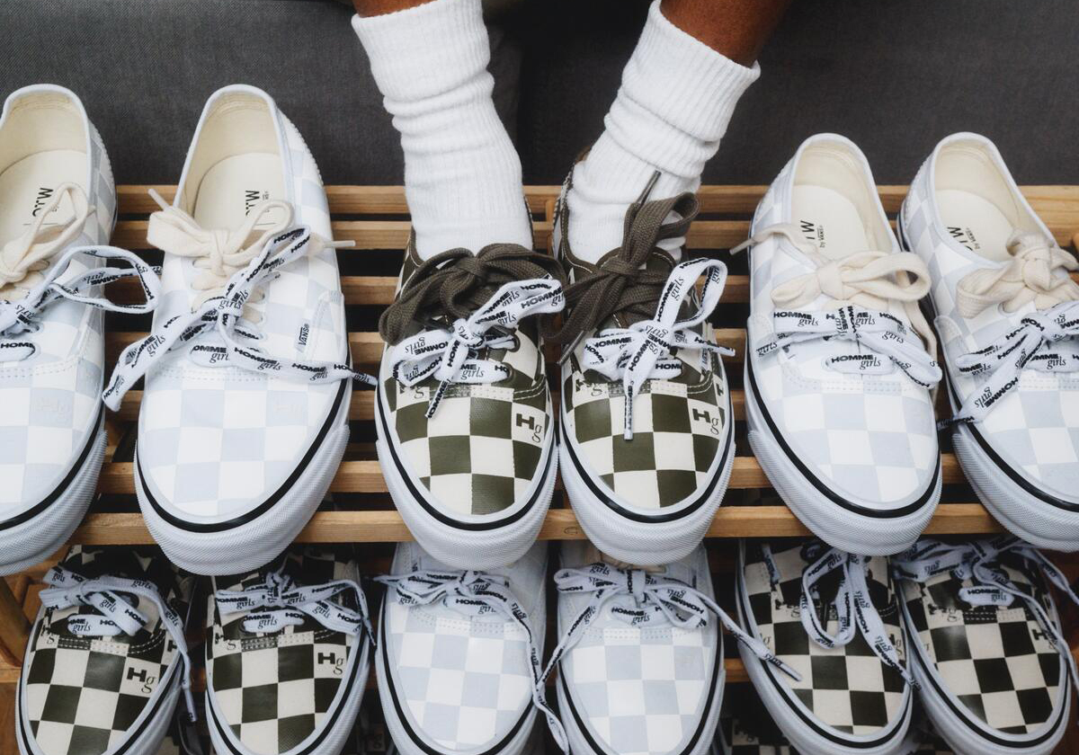 HommeGirls And OTW By Vans Reunite With Oversized Checkerboard Patterns