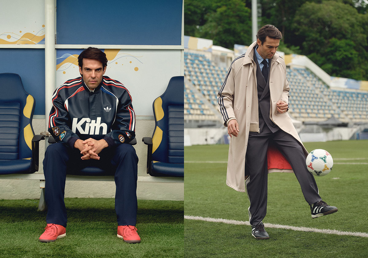 KITH Taps Football Legend Kaká To Unveil adidas SS25 Collection