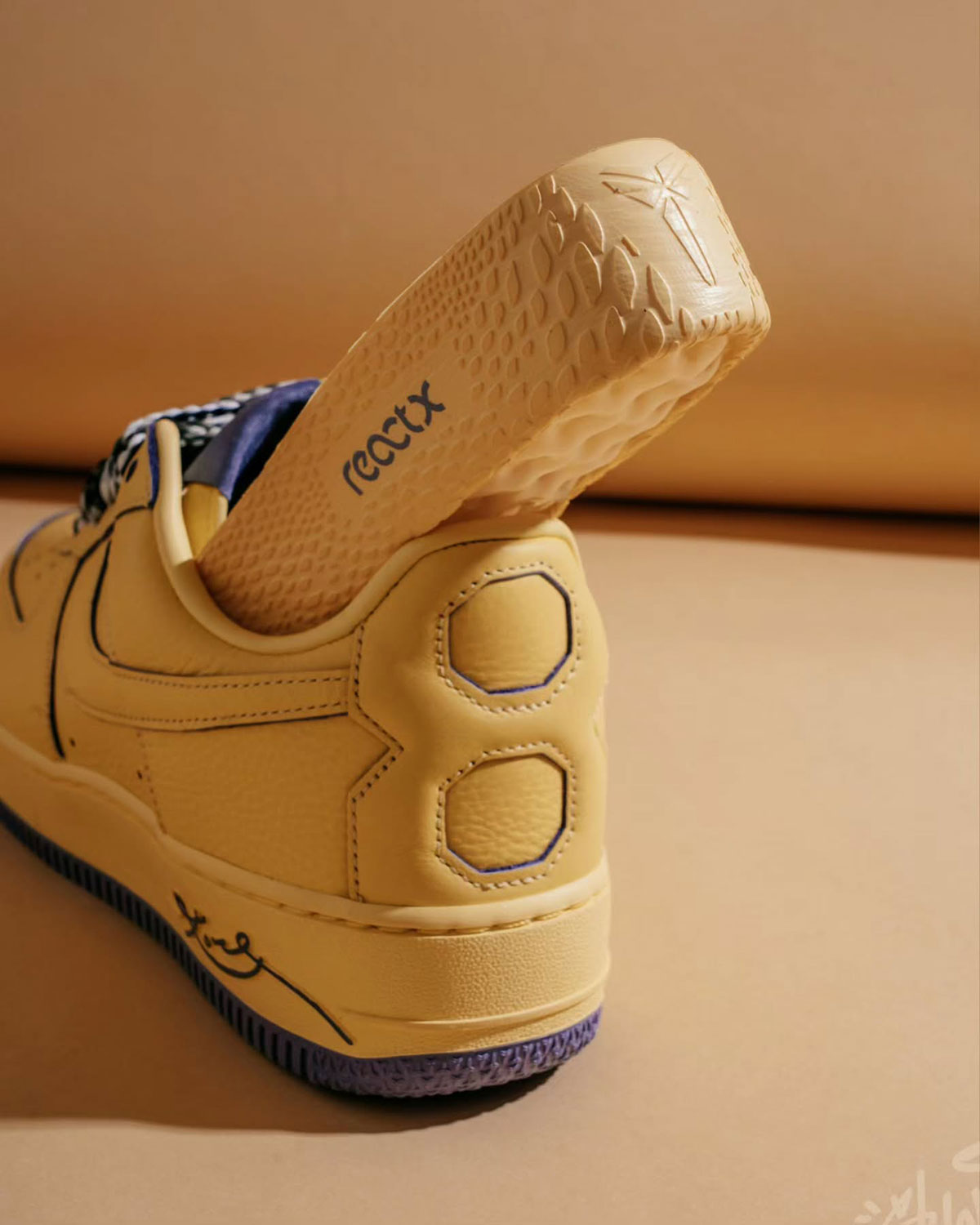 Kobe Bryant Nike Air Force 1 Low Soft Yellow Hv9408 700 10