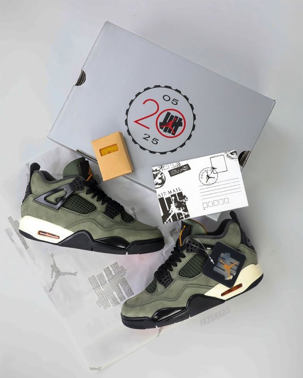 undefeated x nike air jordan 4