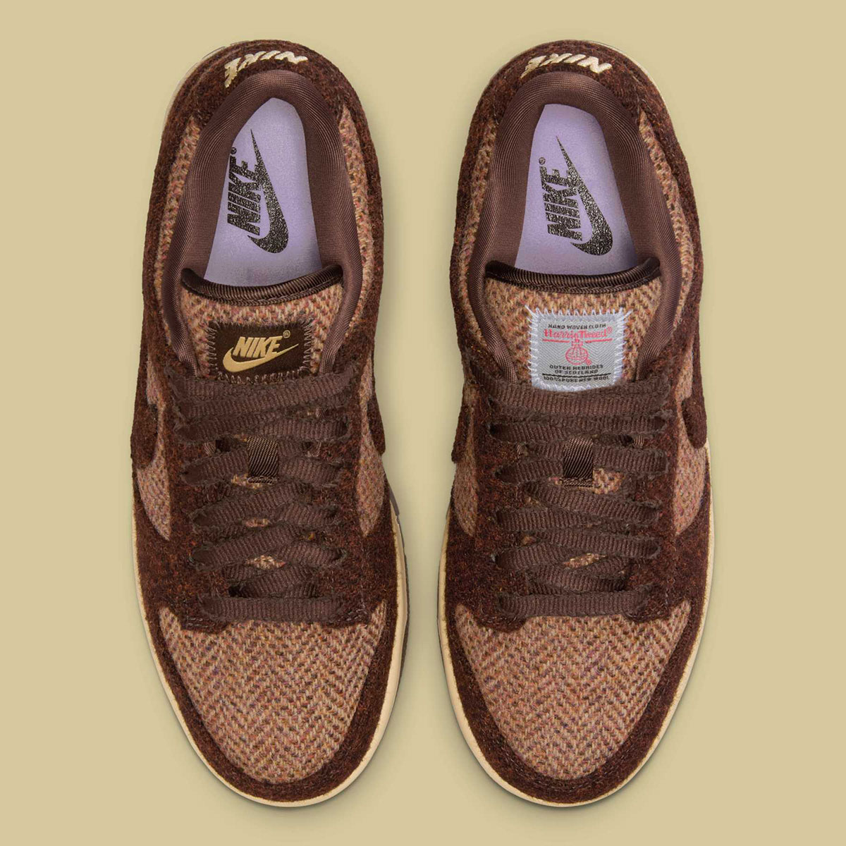 harris tweed trainers nike