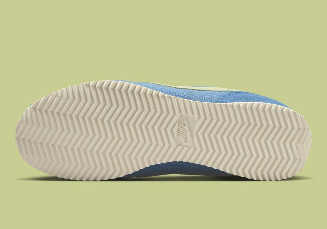 Nike Cortez Se Denim Off White Barely Green Ih6354 004 2