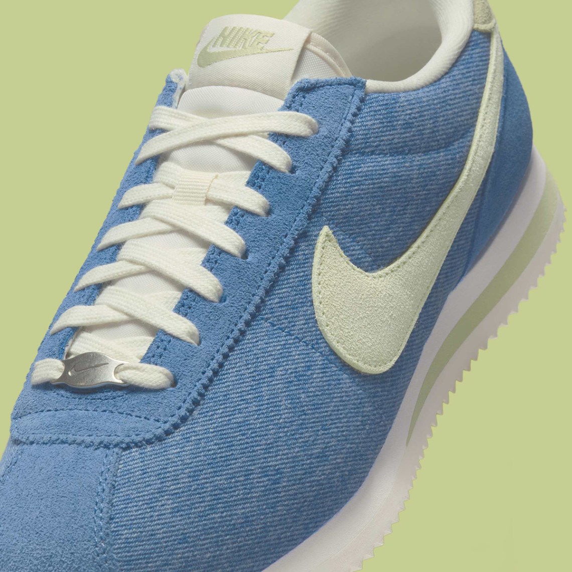 Nike Cortez Se Denim Off White Barely Green Ih6354 004 3