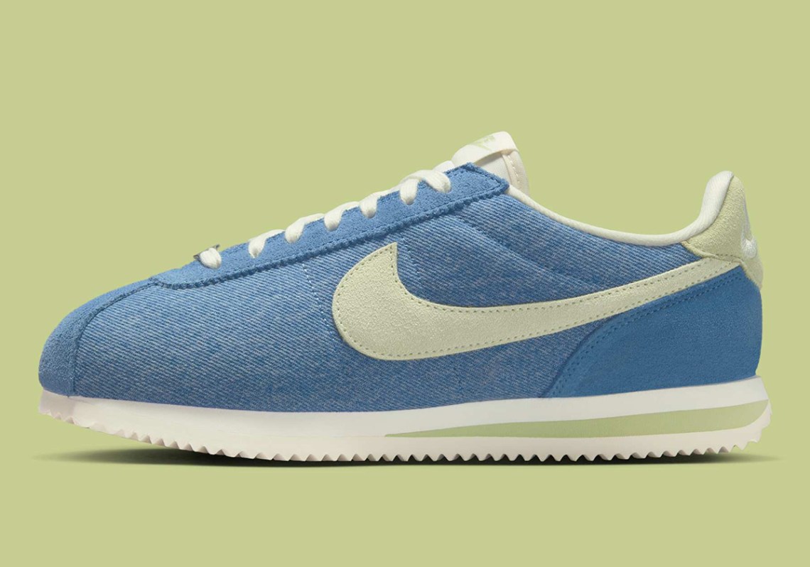 Nike Cortez Se Denim Off White Barely Green Ih6354 004 6