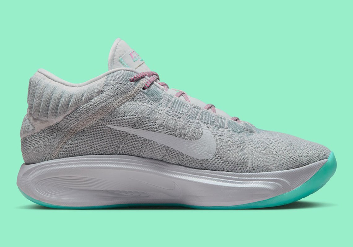 Nike Air Zoom GT Hustle 3 South Beach Mens Size 11.5 Mint Foam Grey Nike Air Zoom GT Hustle 3 South Beach for Sale  main image 2