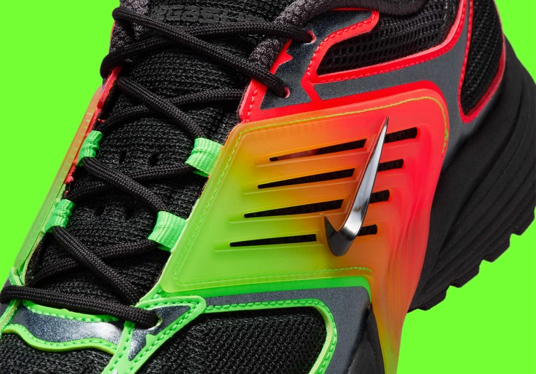 Nike Running‎ Shoes Black Wave Pattern Neon Green Accents Athletic Sneakers Nike main image 3