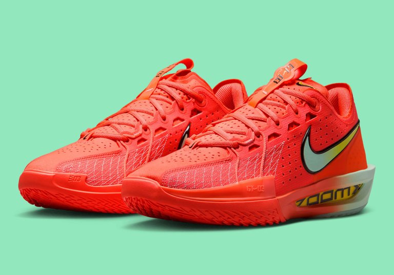DS Nike Zoom Air GT Cut 3 Bright Mango Basketball Shoes ? Nike G.T. Cut 3 “Bright Mango” ? “The LORD is my  main image 2