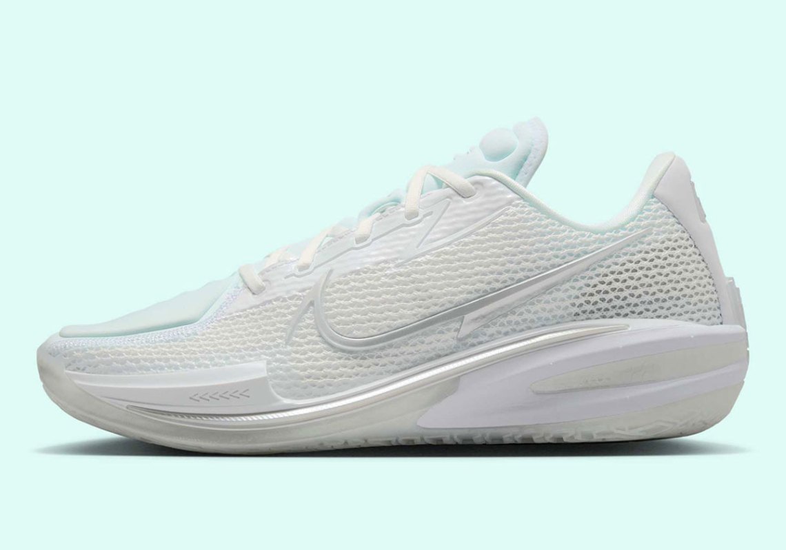 Men\'s Size 11 Nike Air Zoom GT Cut White Chrome CZ0175-102 Brand New 2025 Nike Air Zoom G.T. Cut  main image 4