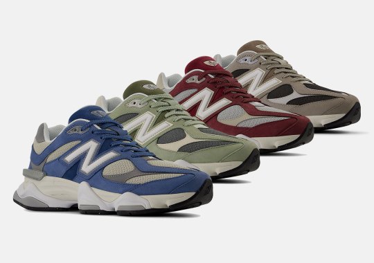 The New Balance 9060 Cracks Open Four “Fall Suedes”