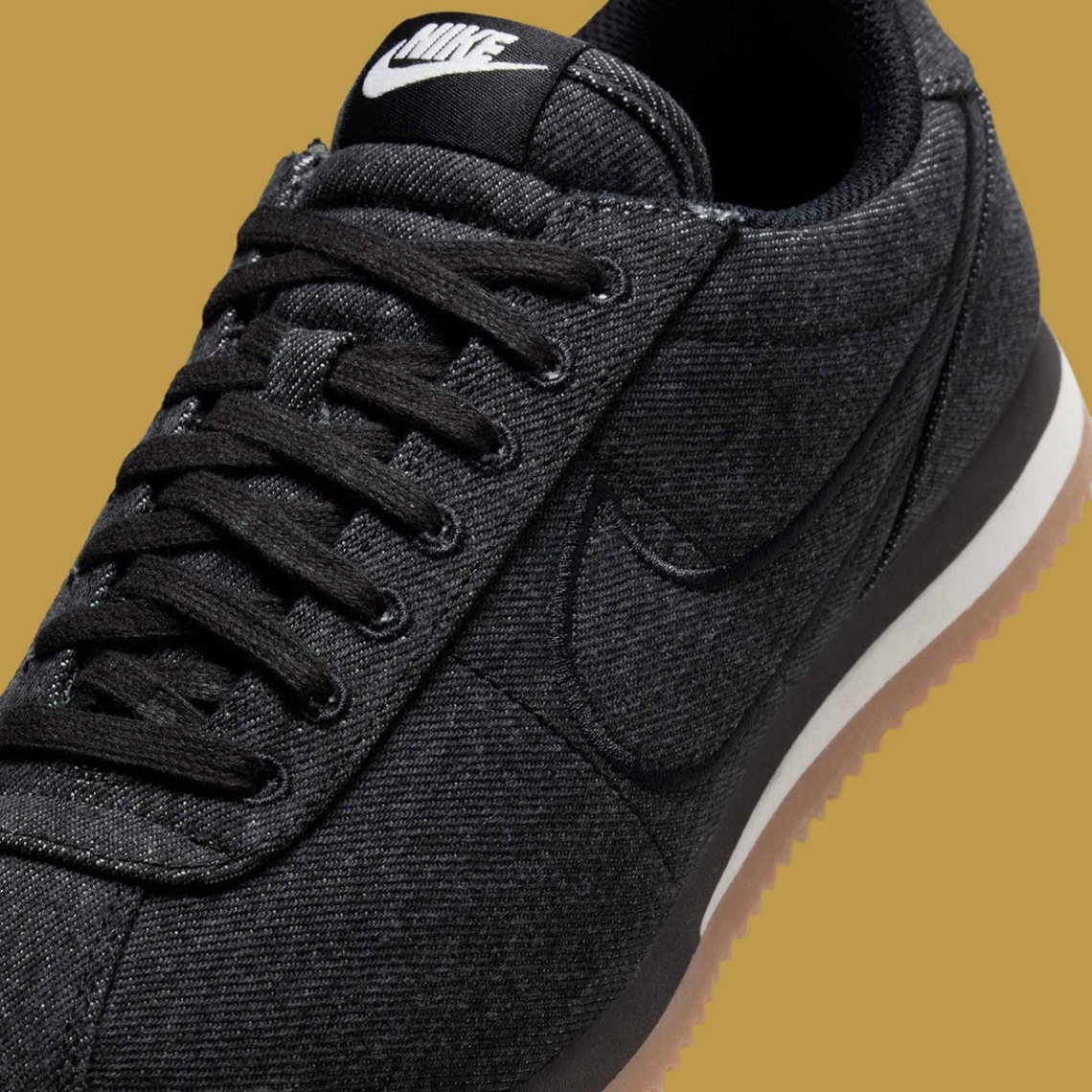 Nike Cortez Black Denim Im8052 010 2