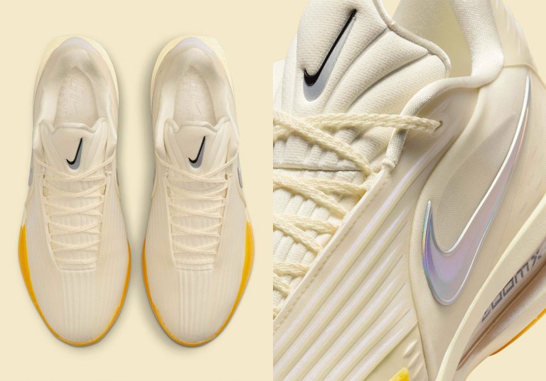 Size 11 Nike Air Zoom GT Cut 3 Turbo JuJu Watkins Coconut Milk Mens II3704-100 Nike Air Zoom GT Cut 3 Turbo JuJu Watkins Men main image 2