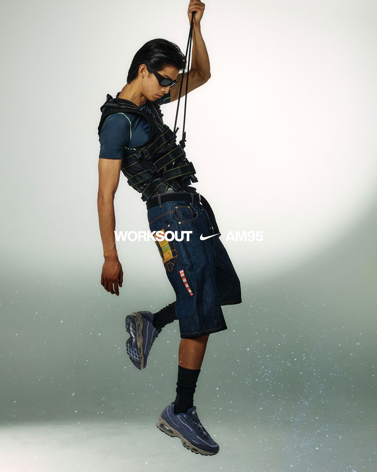 Worksout Air Max 95 Thunder Blue 5