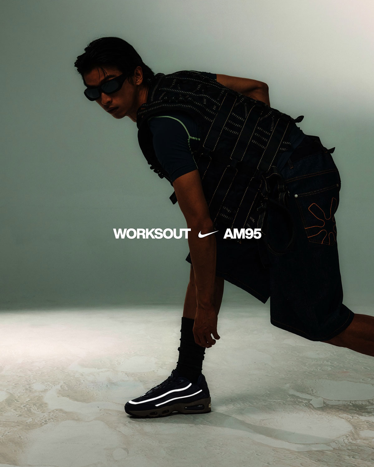 Worksout Air Max 95 Thunder Blue 8