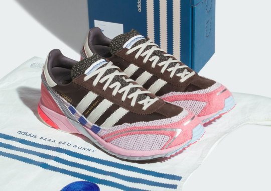 Bad Bunny’s adidas Adizero SL72 Returns In New Brown/Pink Colorway