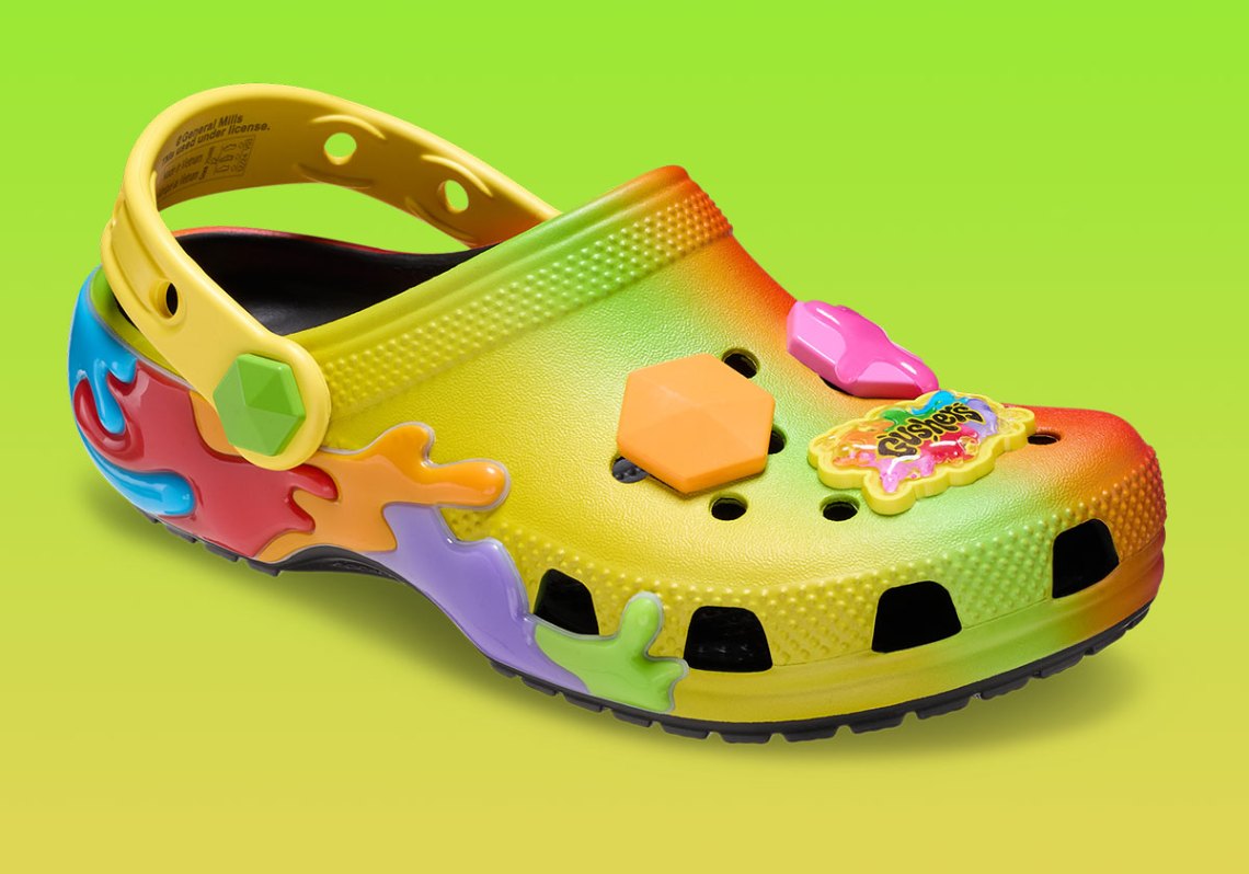 Crocs Gushers Classic Clog 211487 with Jibbitz Unisex Men\'s 9 Womans 11 NWT Crocs Reveals Colorful Gushers Collaborative Classic Clog  main image 4
